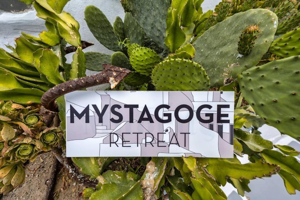 Mystagoge Retreat With Subterranean Pool/Jacuzzi Villa Vóthon Eksteriør billede